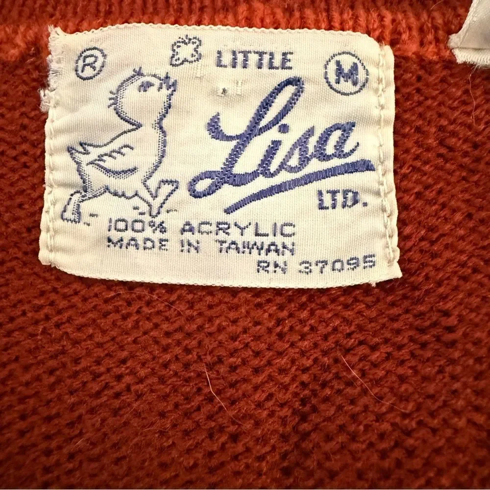 Little Lisa Vintage Palm Tree Cardigan - Picture 5 of 8